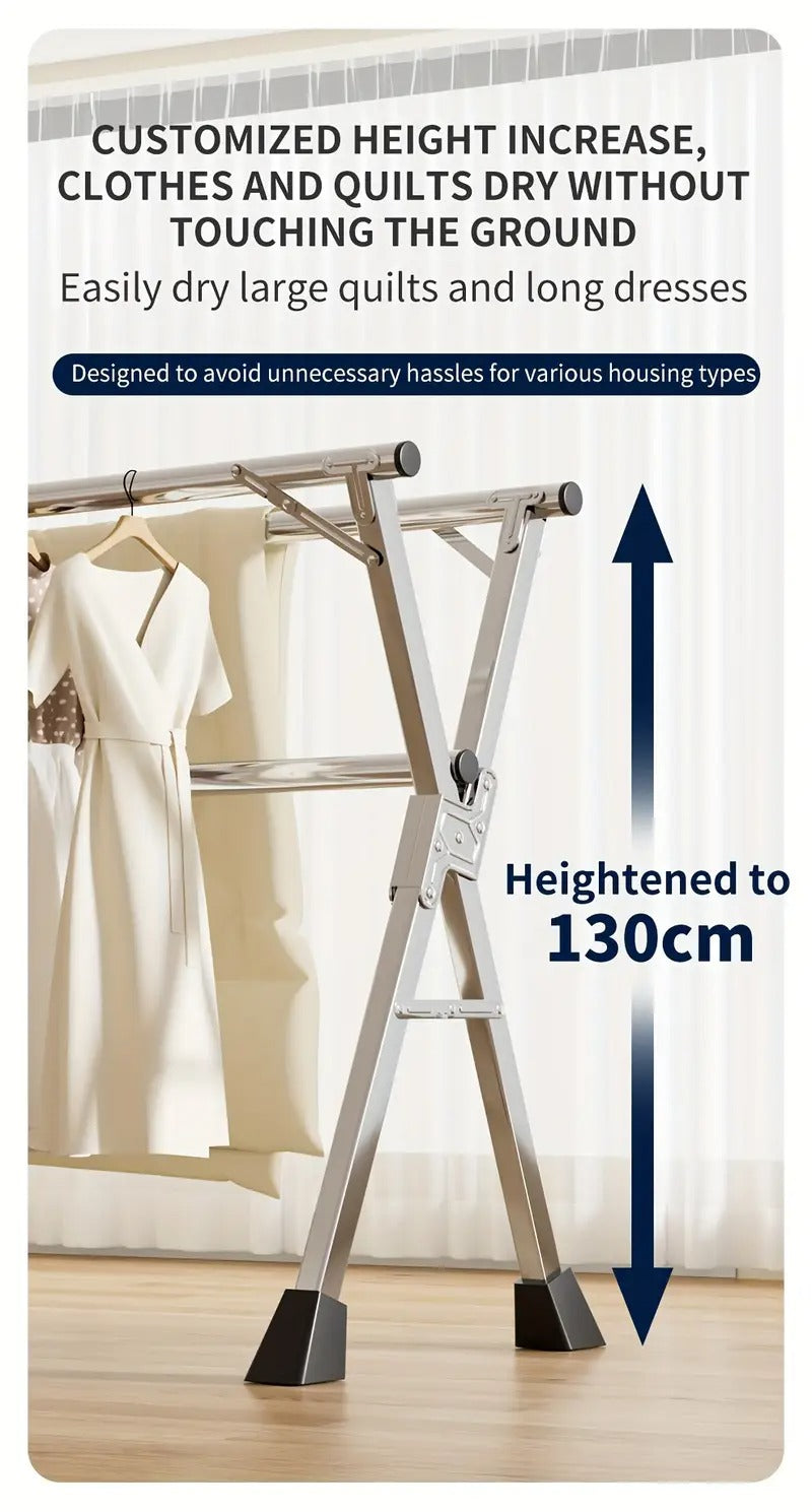 drying rack metal drying rack heavy duty folding - Temu