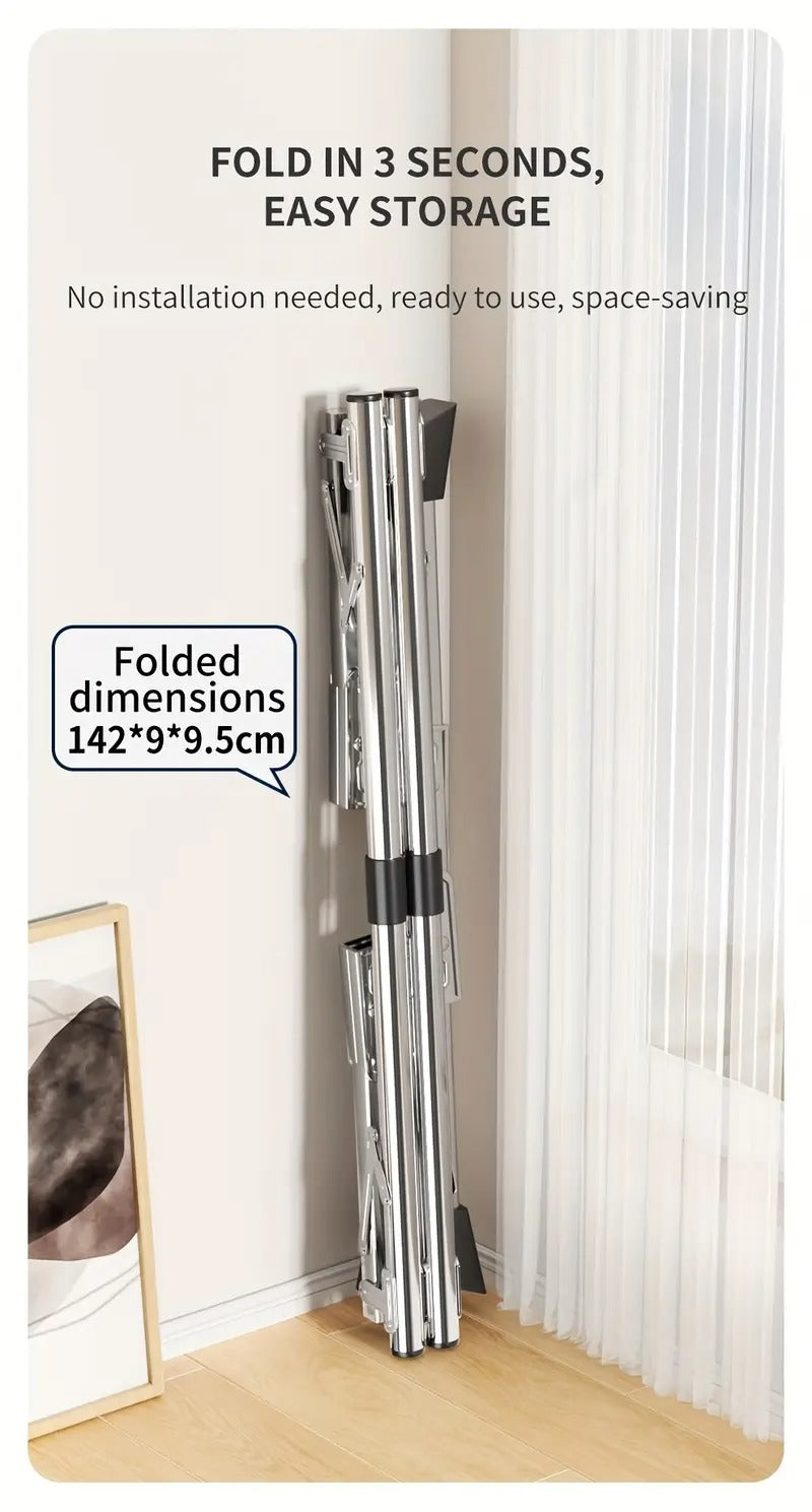 drying rack metal drying rack heavy duty folding - Temu